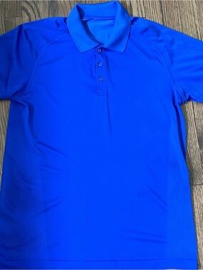 Lululemon Men's Performance Polo Shirt - Blue